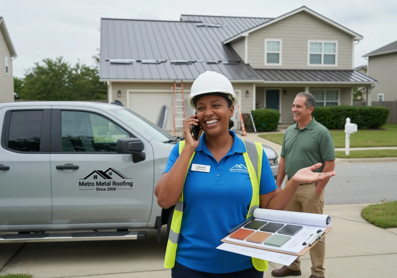 Storm Damage Metal Roof Repair in Des Allemands, LA